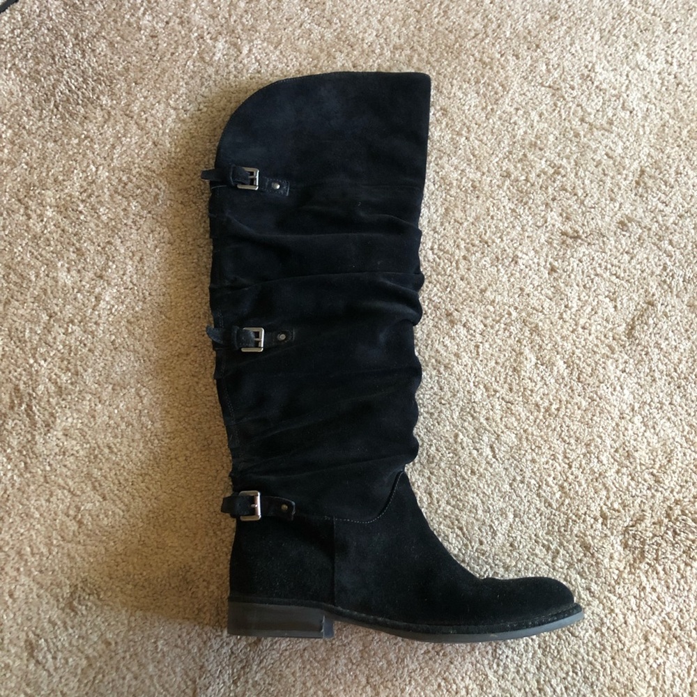 Knee High Suede Boots